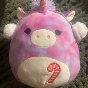 Squishmallows Pink and Purple Tie-Dye Unicorn Plush